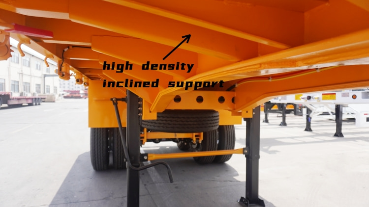 20 Foot Flatbed Trailer for Sale in Jamaica | 2 Axle 20 Ft Flatbed Trailer | CIMC Trailers for Sale