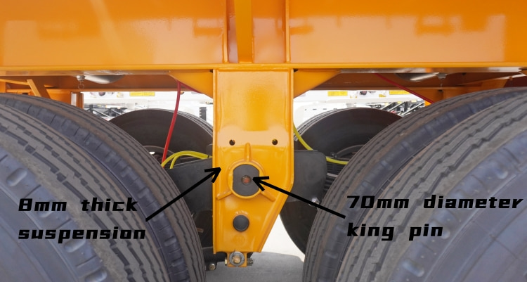 20 Foot Flatbed Trailer for Sale in Jamaica | 2 Axle 20 Ft Flatbed Trailer | CIMC Trailers for Sale