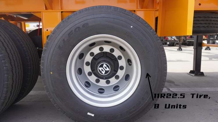 20 Foot Flatbed Trailer for Sale in Jamaica | 2 Axle 20 Ft Flatbed Trailer | CIMC Trailers for Sale