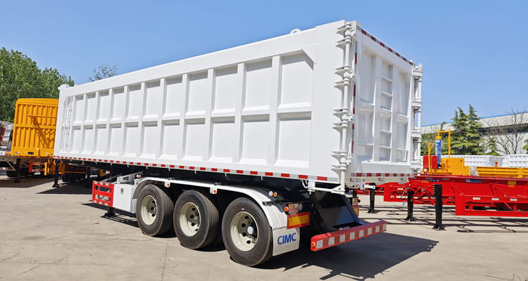 CIMC 3 Axle Tipper Trailer for Sale in Ghana