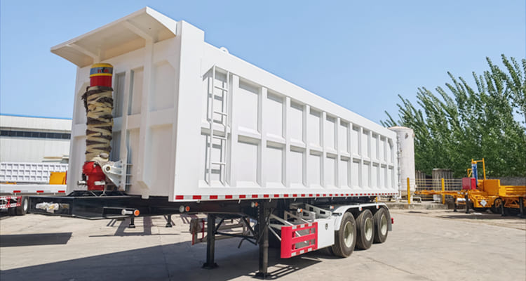 CIMC 3 Axle Tipper Trailer for Sale in Ghana