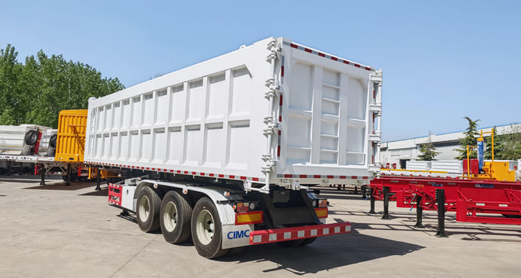 CIMC 3 Axle Tipper Trailer for Sale in Ghana