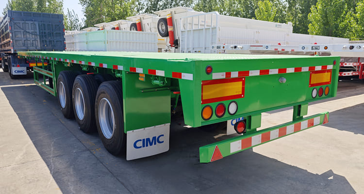 CIMC 3 Axle Flatbed Trailers for Sale in Benin