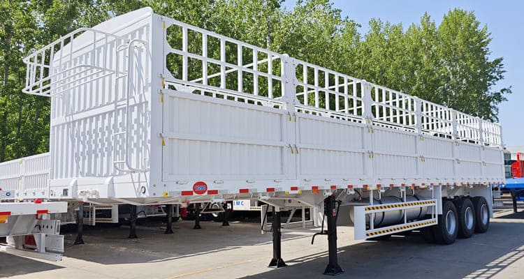 CIMC Fence Trailer for Sale in Burkina Faso