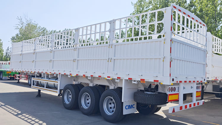 CIMC Fence Trailer for Sale in Burkina Faso