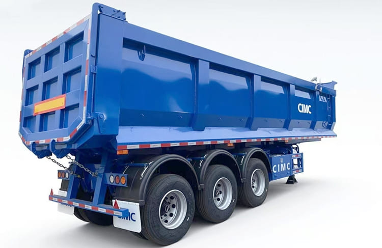 CIMC Tri Axle Dump Trailer for Sale in Armenia