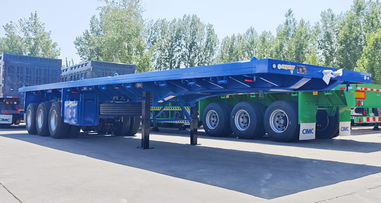 CIMC Tri Axle Flat Deck Trailer for Sale in Georgia