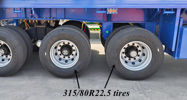 CIMC Tri Axle Flat Deck Trailer for Sale in Georgia