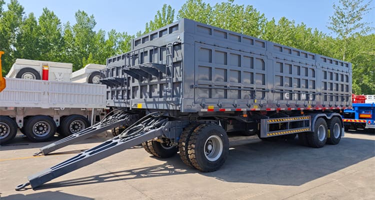 3 Axle Drawbar Sidewall Trailer for Sale in Namibia