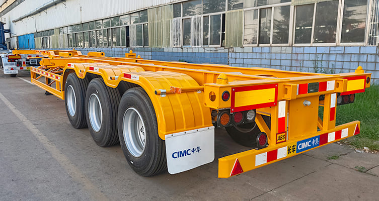 Tri Axle Skeletal Trailer for Sale in Congo