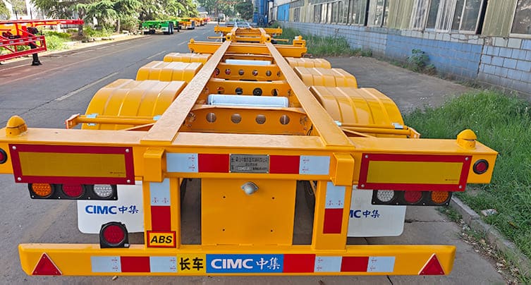 Tri Axle Skeletal Trailer for Sale in Congo