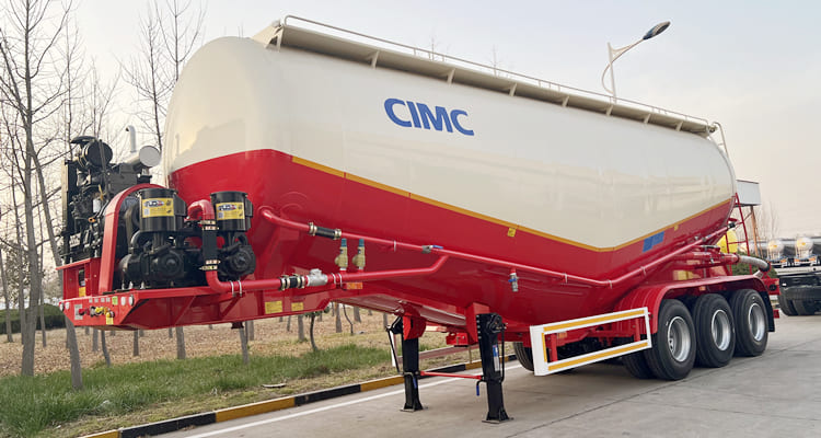 CIMC Bulk Cement Trailer for Sale in Burkina Faso