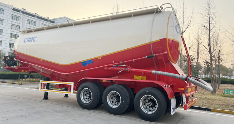CIMC Bulk Cement Trailer for Sale in Burkina Faso