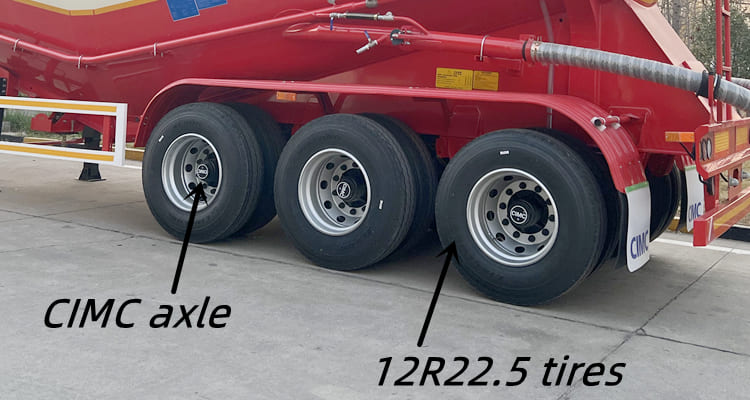 CIMC Bulk Cement Trailer for Sale in Burkina Faso