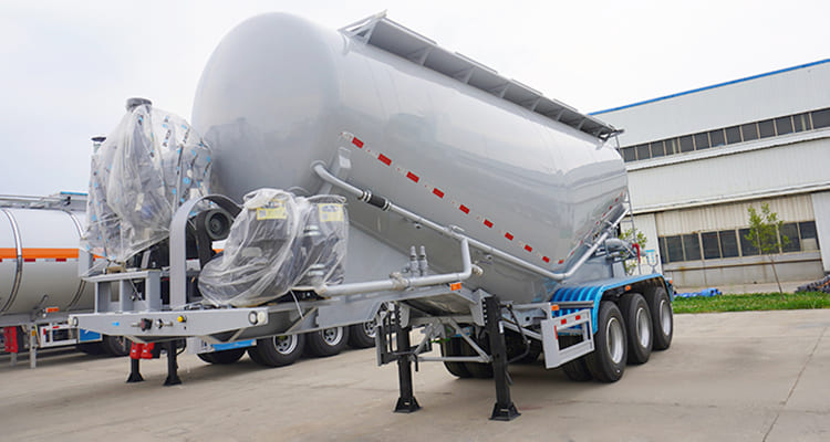 Bulk Cement Tank Semi Trailer for Sale in Burundi