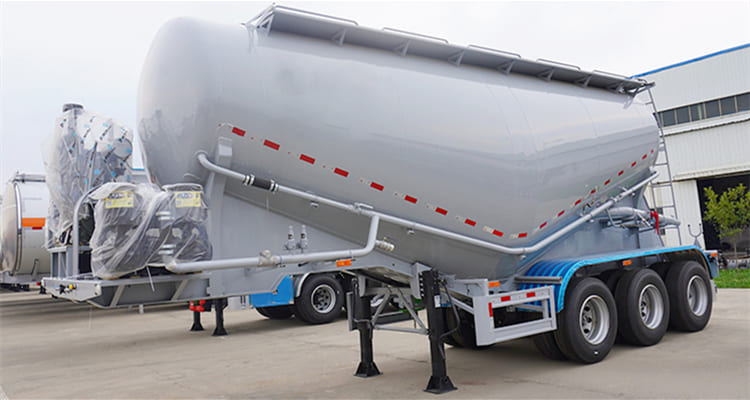 Bulk Cement Tank Semi Trailer for Sale in Burundi
