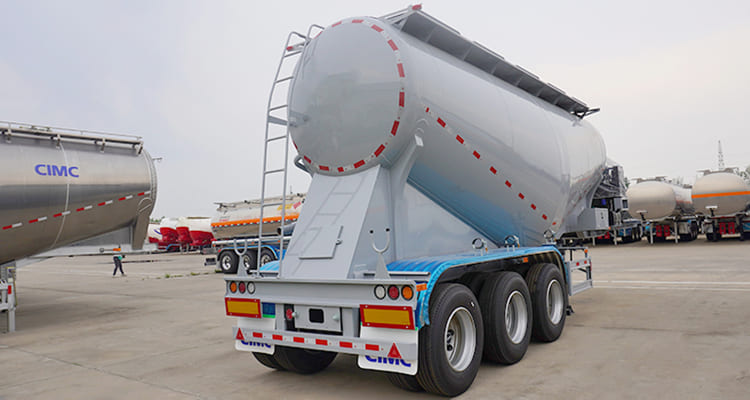 Bulk Cement Tank Semi Trailer for Sale in Burundi