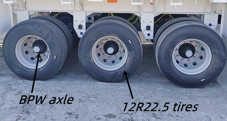 Cargo Semi Trailer for Sale in Burundi