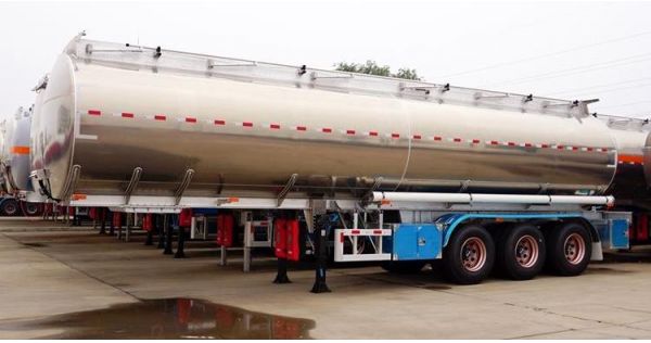 42000 Liters Aluminum Tanker Trailer will be sent to Djibouti