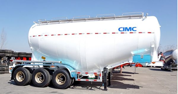 3 Axle 35ton Powder Tanker Trailer for Sale in Burkina Faso