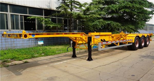 CIMC 3 Axle 40ft Container Chassis Trailer for Sale Senegal