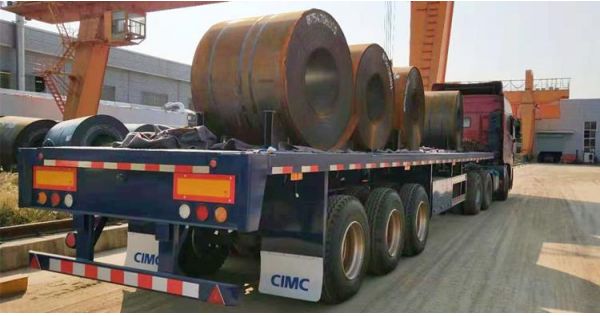 45Ft Flatbed Semi Trailer will be sent to Mali