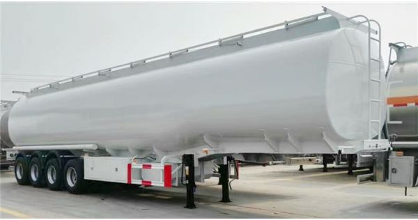 4 Axle 50000 L Fuel Tanker Trailer will be sent to Ghana Tema