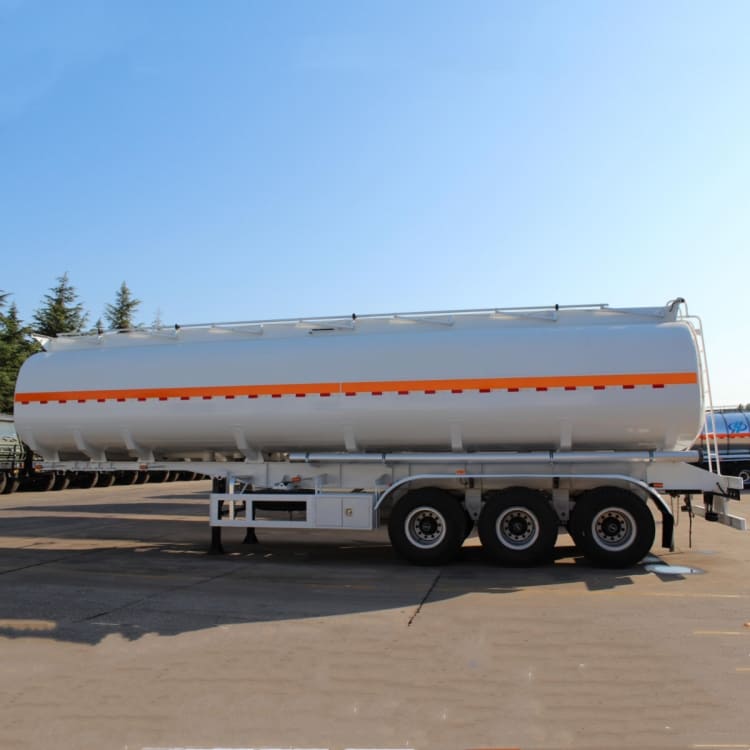 CIMC 3 Axle 45000 Liters Diesel Fuel Tanker Trailer