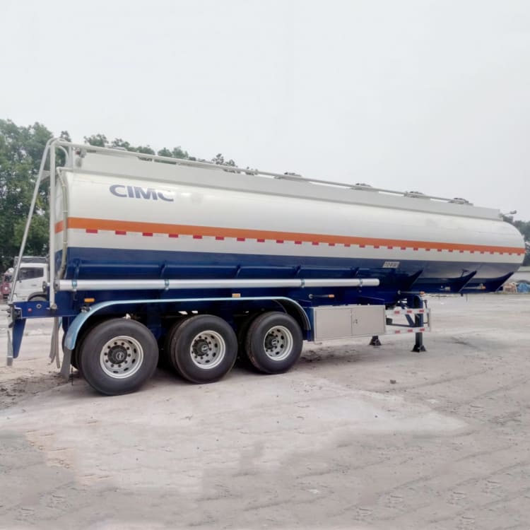 CIMC 50000 Liters Carbon Steel Fuel Tanker Trailer