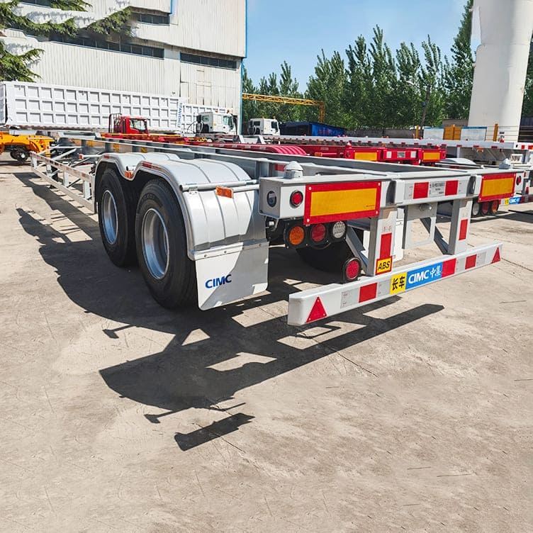 CIMC 2 Axle 40ft Skeleton Semi Trailer