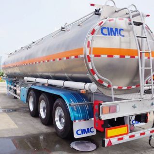 CIMC Aluminum Fuel Tanker Trailer