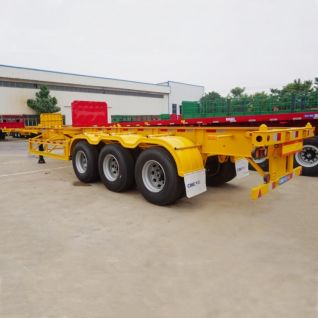3 Axle 40 Foot Container Chassis Trailer