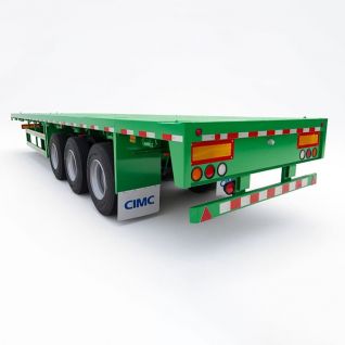 CIMC 3 Axle Flatbed Trailers
